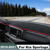 Stínící podložka na palubní desku auta, protiskluzová podložka na přístrojový panel pro Kia Sportage 4 QL 2016 2017 2018     Příslušenství