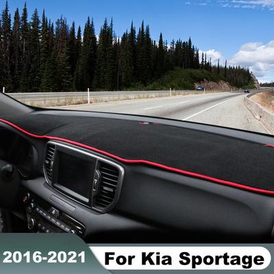 Car Dashboard Sun Shade Mat Trument Desk Non-slip Pad For Kia Sportage 4 QL 2016 2017 2018 Accessories