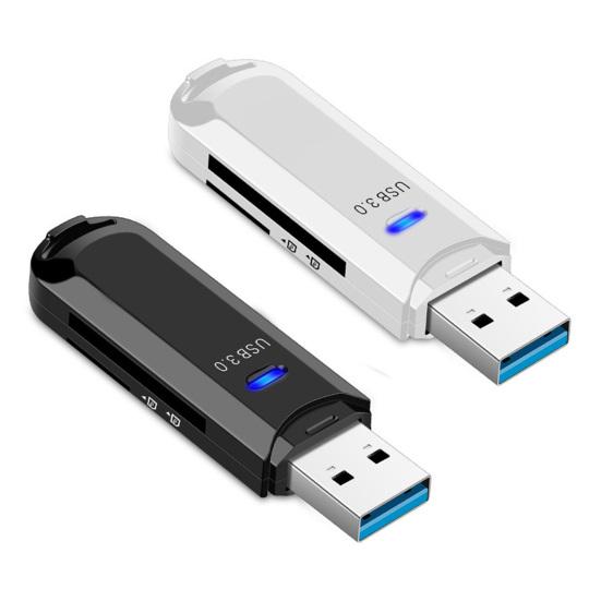 USB3.0 Card Reader Multifunctional High Speed SD/TF Card Support Storage Card Reader Mobile Phone Accessories