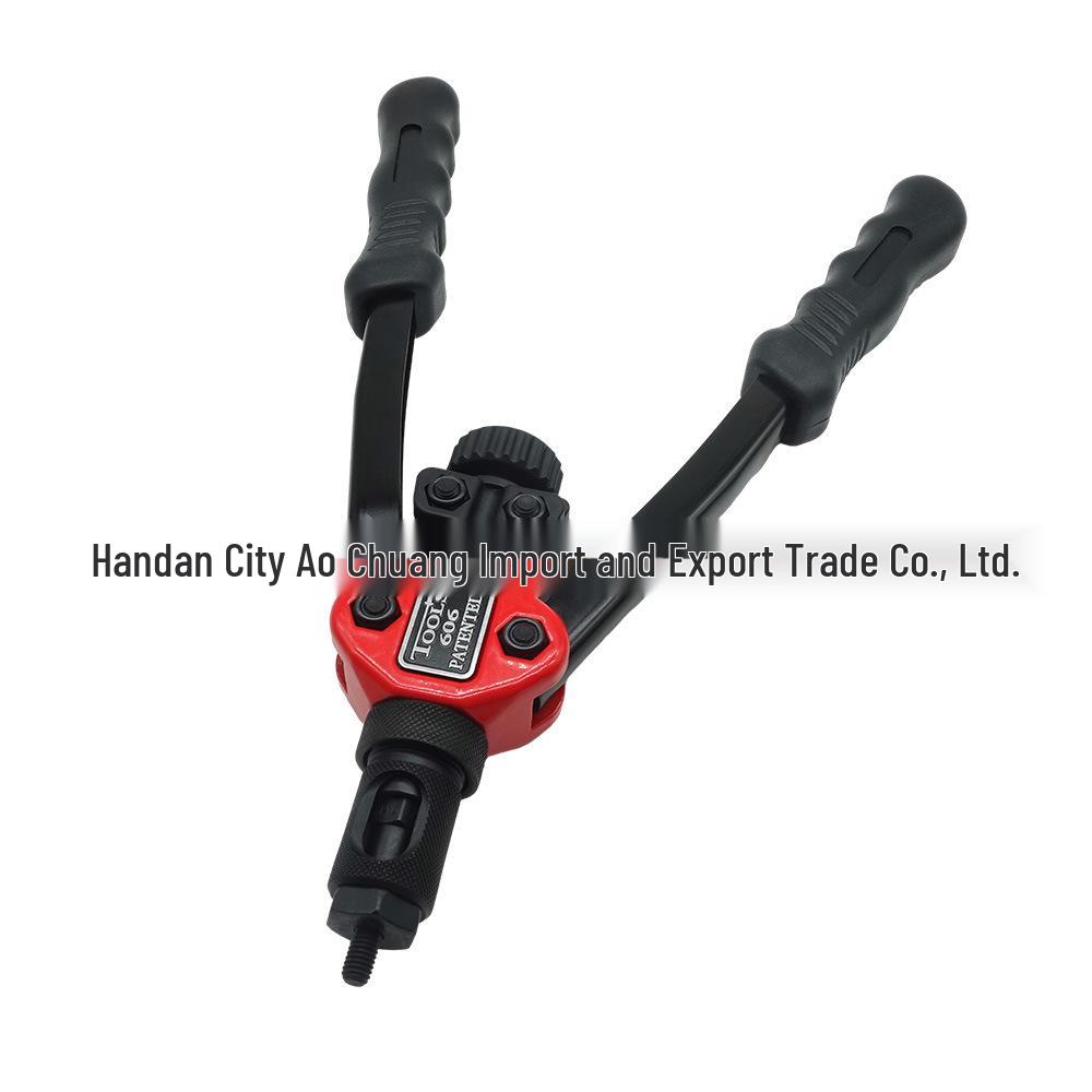 Double Handle Alloy Steel Manual Rivet Gun for Household Use