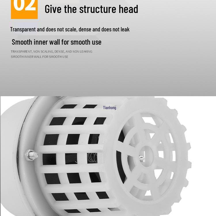 Plastic Water Pump Foot Valve with Check Valve and Filter Screen