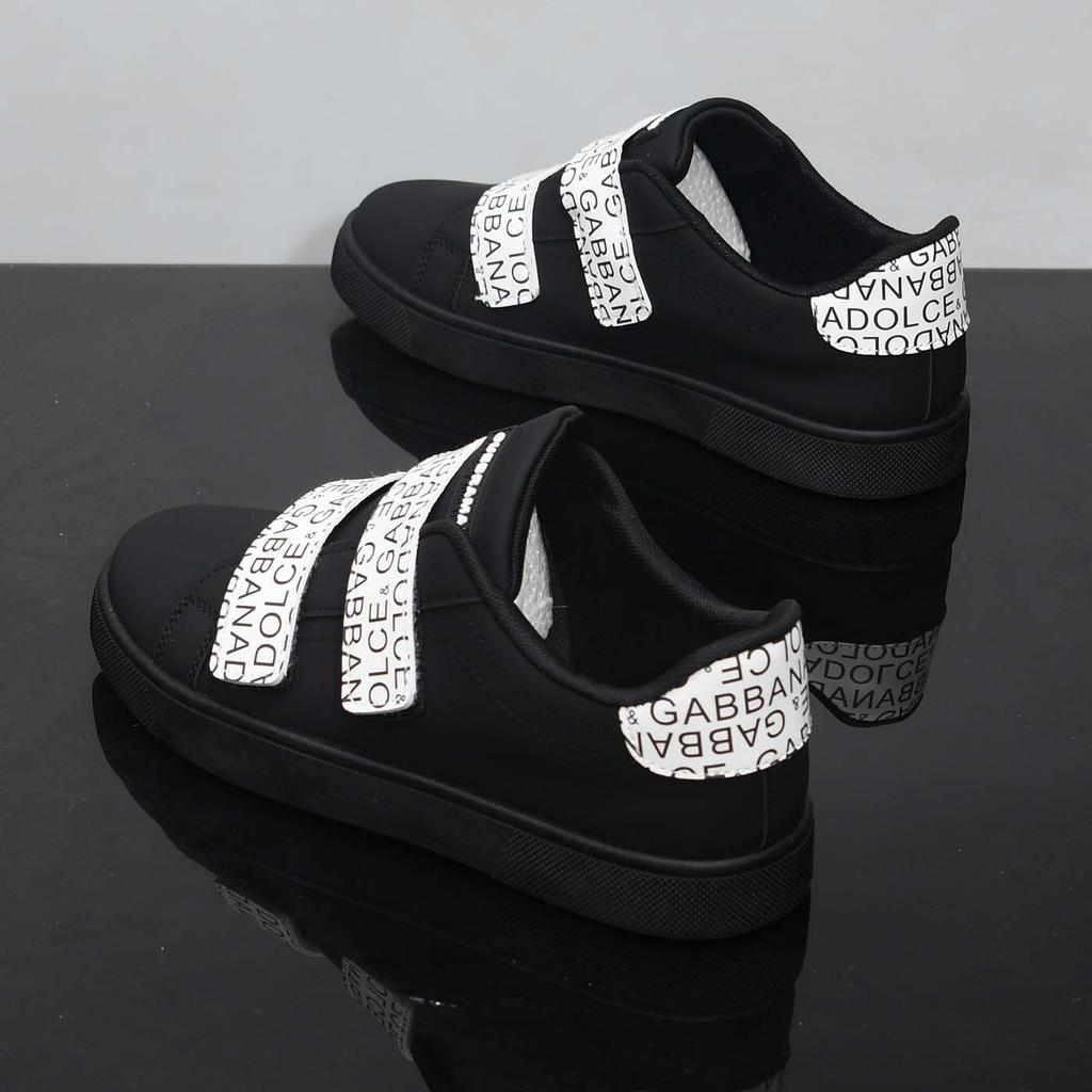 Scarpe casual primaverili con suola piatta a bassa caviglia nere scarpe da allenamento tedesche alla moda k