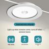 Sound & Light Activated Recessed LED Downlight
