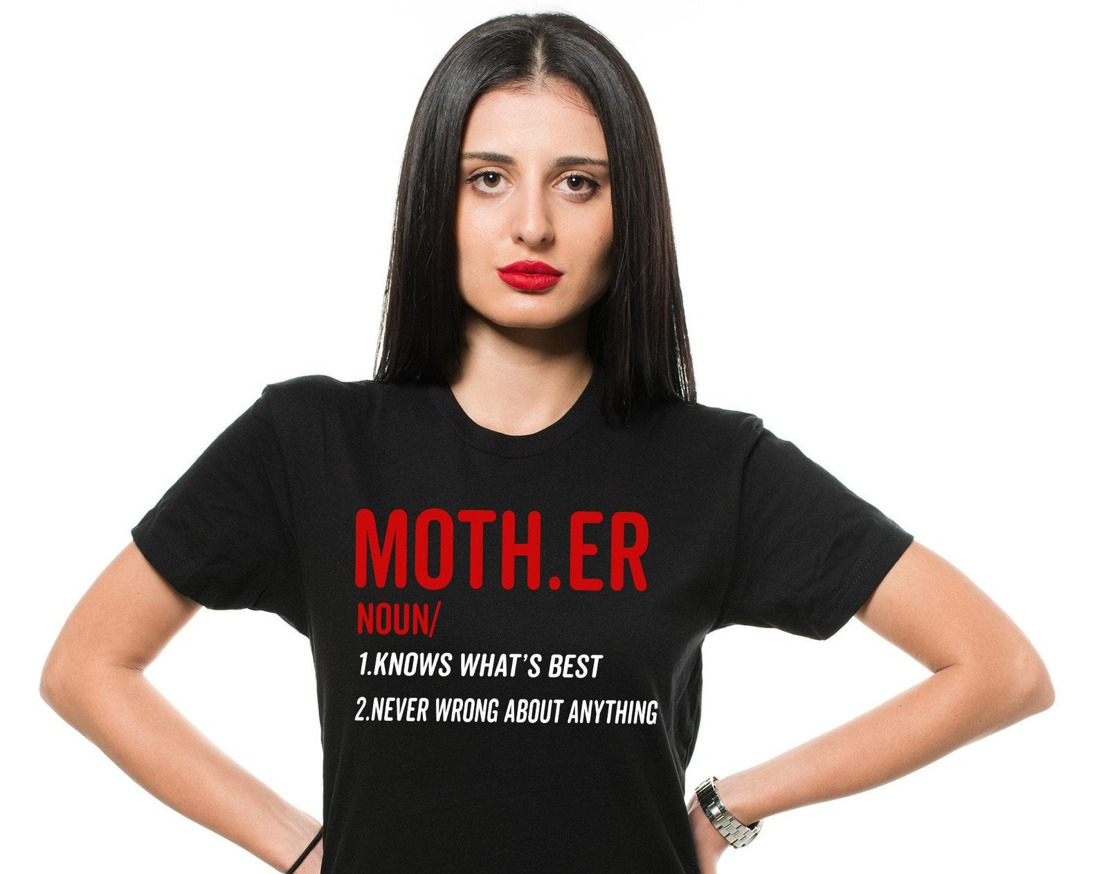 Funny Mother Shirt Mother Definition Tee Shirt Mothers Day Shirt Mom Shirts Mama Tees Mommy T-Shirt Mother s Day Gift For Her Mom Mother 3XL