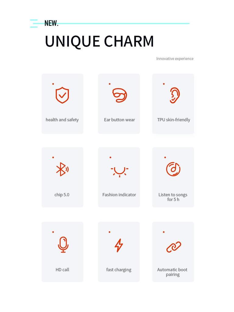 YX08 Bluetooth Clip-on Single Ear Sports Headset with External Sound