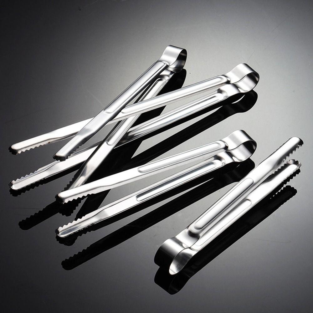 Heat Resistant Non-Slip Easy to Clean Grill Tongs Korean BBQ Gripper Food Clip Serving Clamp