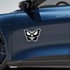 Vinyl Sticker Skull Butterfly Tattoo Decal For Car Van Truck SUV Body Side Window Graphic Stripe Styling Decor Accessories