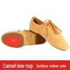 High-Top Jazz Dance Shoes for Men & Women, Canvas Soft Sole Low-Top Practice Shoes.