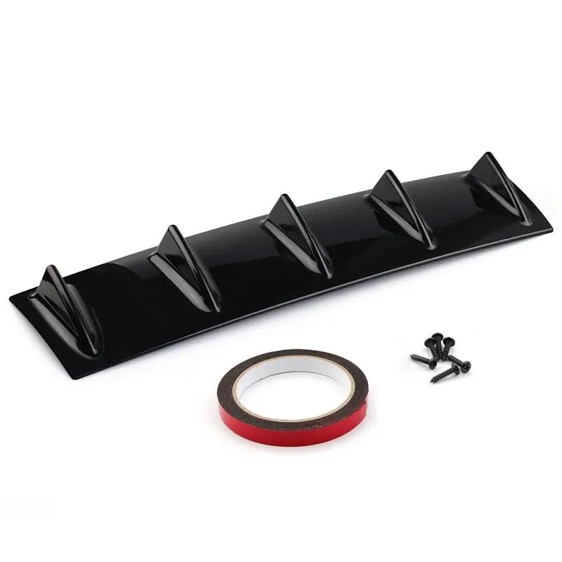 Car Universal Rear Bumper Lip Diffuser Spoiler Protector Decoration Modified Anti-Collision Accessories