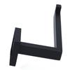 Stainless Steel Toilet Paper Holder Corrosion Resistance Tissue Rack for Bathroom Kitchen (Black)