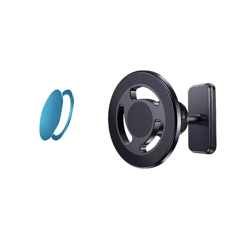 Magnetic Exercise Phone Clip 360 Rotatable Shockproof ABS Construction For Fitness Enthusiasts And Content Creators
