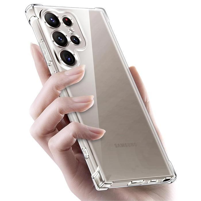 Case - Phonillico® - Samsung Galaxy S25 ULTRA - Shockproof - Flexible - Transparent