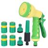 Garten Sprühgerät Set mit 8 Sprühmodi Hochdruck Sprinkler zum Bewässern Autowaschen