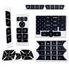 Matte Black Button Repair Decals For Mercedes Benz GLK350 C Class CLS C218 W204
