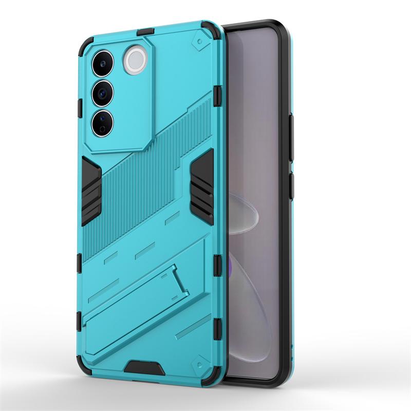Phone Holder Case For Vivo T2 Case Bumper Anti-knock Armor Full Back Cover For Vivo T2 4G Case For Vivo T2 4G Russian Version
