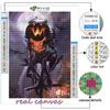 5D DIY Diamond Painting Halloween Scary Pumpkin Head Man Cross Stitch Diamond Art Embroidery  Mosaic Home Deco