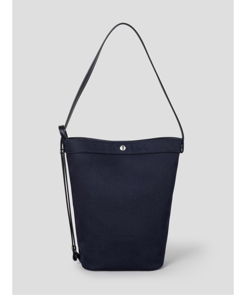 Beanpole Accessory René Canvas Shoulder Bag Navy