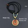 Benming Cinnabar Dragon Gate Relief Pendant - National Style Jewelry