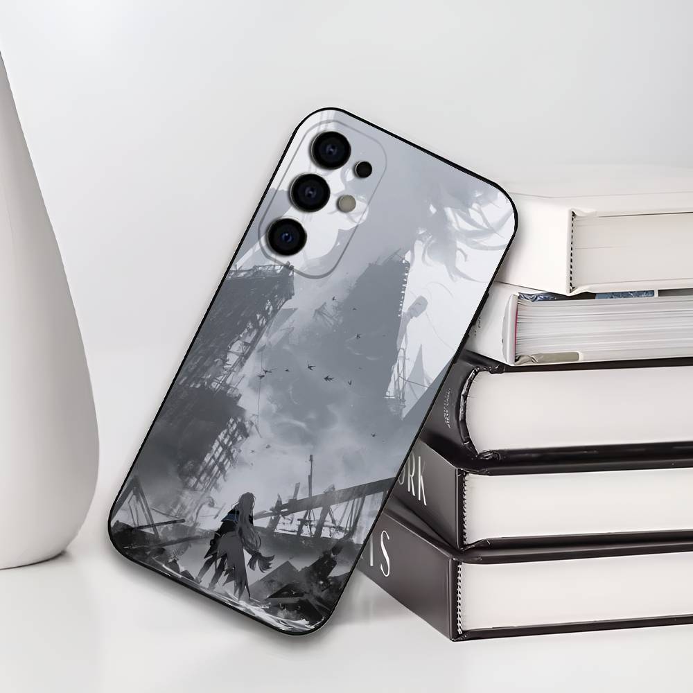 A-Arknights Game Silicone Soft Phone Case for Samsung S25/S24/S21/S22/S23/S30/Ultra/S20/Plus/Fe/Lite