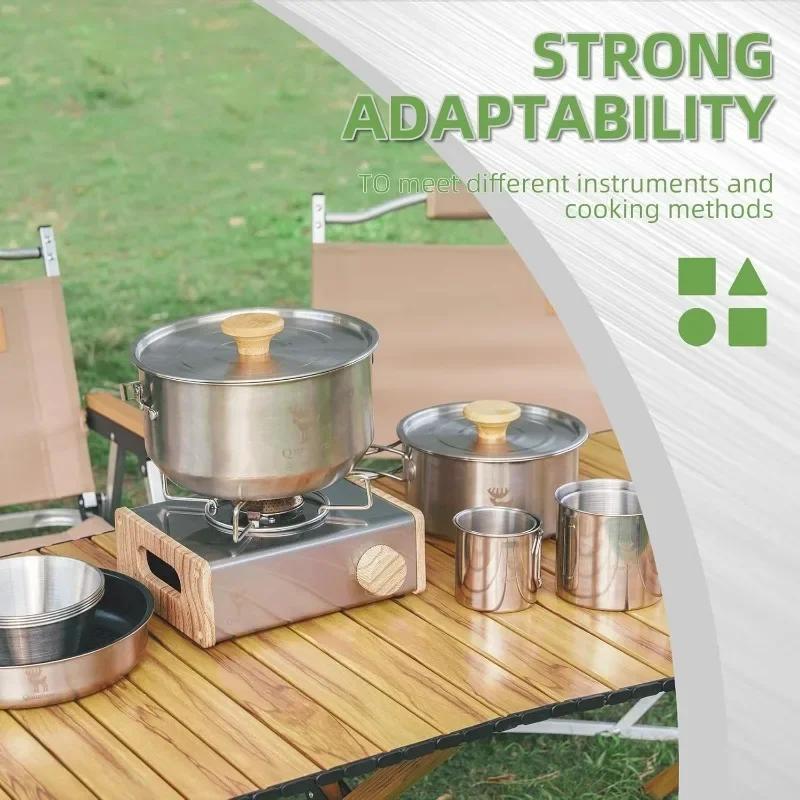 Camping Stove Portable Butane Stove Outdoor Mini Cassette Stove Picnic Barbecue Cassette Furnace Gases Burner Camping Accessorie