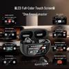A9 Pro 5th Gen Smart AI Translation Bluetooth Earbuds with Color Screen and Long Battery Life