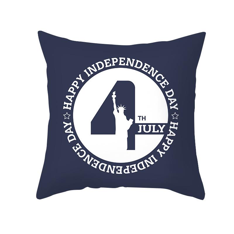 Cushion Cover Simple Peach Skin Print Cushion Cover Sofa Cushion Cover