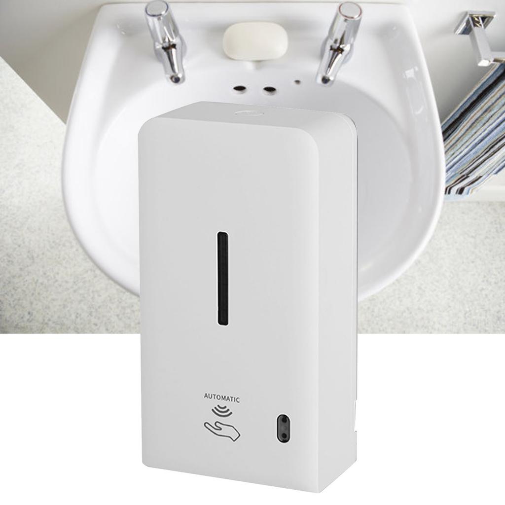 600ml Wall Mounted Soap Dispenser Touchless 2 S Visible Window for Bathroom Kitchen