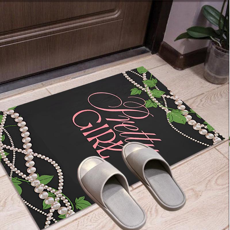 Alpha Kappa Alpha Pattern Rug, Indoor/Outdoor Mat, for Picnic, Gameroom, Bedroom, Office, Living Room, Home Decor Carpet, Birthday Gift