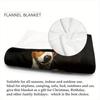 Jack Russell Terrier Fleece Blanket Two Dogs Print Throw Soft Warm All Season Bedding Home Decor Gift For Dog Lovers