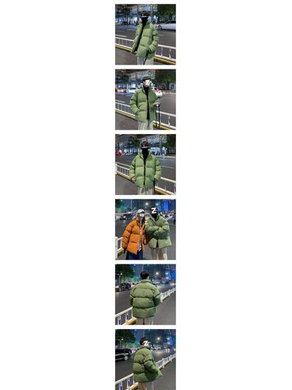 Men's 2023 Korean Style Trend Cotton-Padded Winter Jacket - Thick & Cozy Unisex Puffer