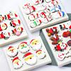 Chocolate Mold Christmas Series Silicone Material for Kitchen DIY Cookie Fondant