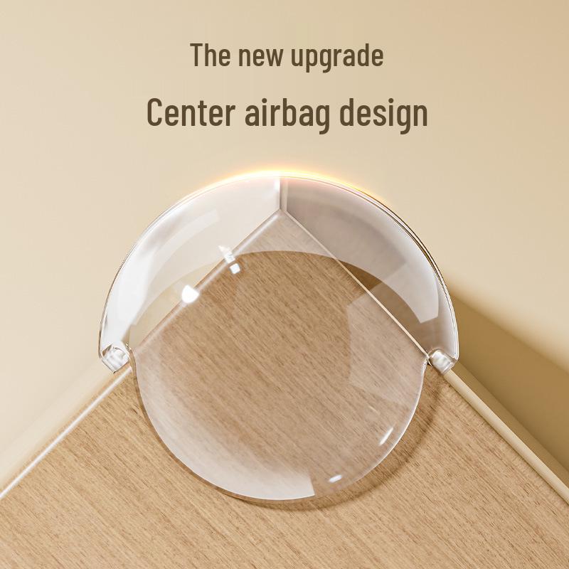 Lotus Silicone Corner Protectors - Transparent Anti-Collision Guards for Furniture Edges