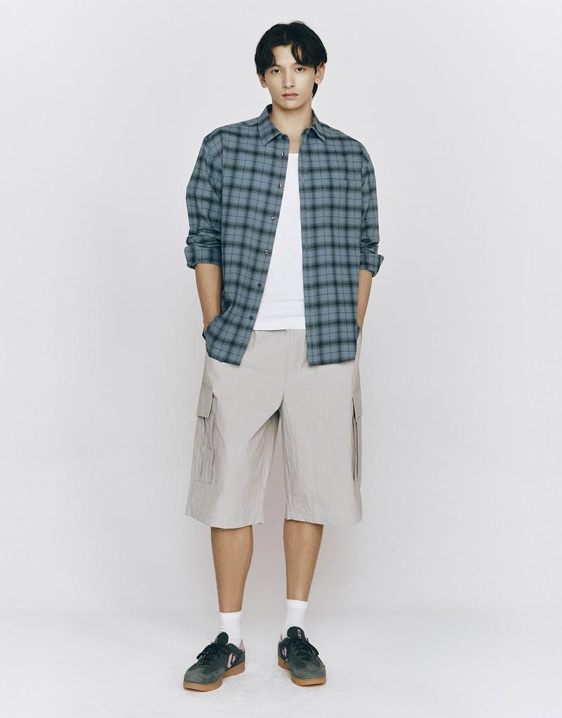 GIORDANO Nylon Cargo Shorts 105527 [3Color]