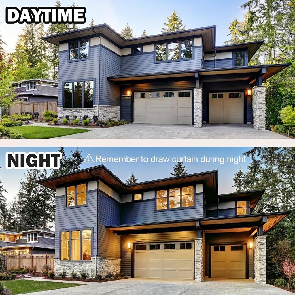 1 Rull Slitesterkt Plastmateriale Personvern Solbeskyttelse Vindusfilm Enveisvisning Anti-Varmeisolasjonsklistremerke for Kontor Statisk Feste Montering