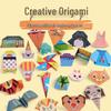 3D Origami DIY Paper Craft Kit for Kids Ages 3-8
