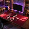 Tappetino Mouse Grande Personalizzato Cristiano Ronaldo, Stampa Testo Nome Personalizzato, Tappetino Scrivania Antiscivolo Logo Calcio Regalo Gaming