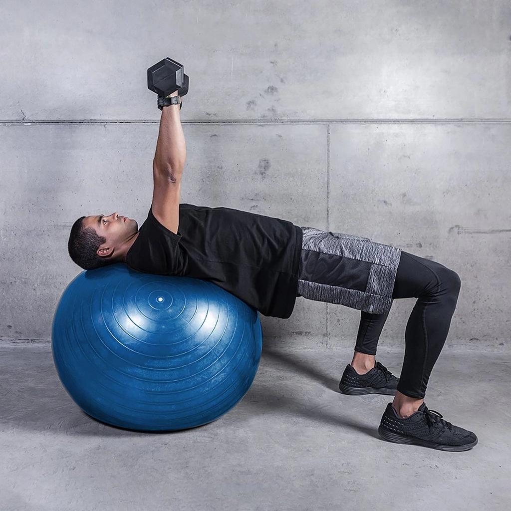 Gymnastic Ball for Exercises with Pump 65 Cm - Blue