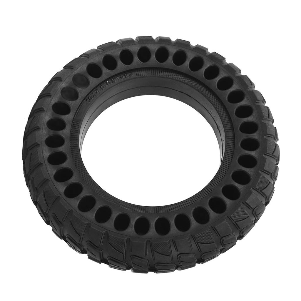10X2.50 Electric Scooter Solid Tire Rubber 10 Inch Anti Slip Explosion Proof Scooter Honeycomb Solid Wheel for
