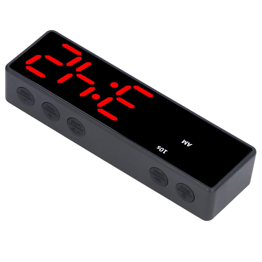 Trainings-Timer LED Digital-Timer Multifunktionale Elektronische Tischuhr für Schlafzimmer Fitness