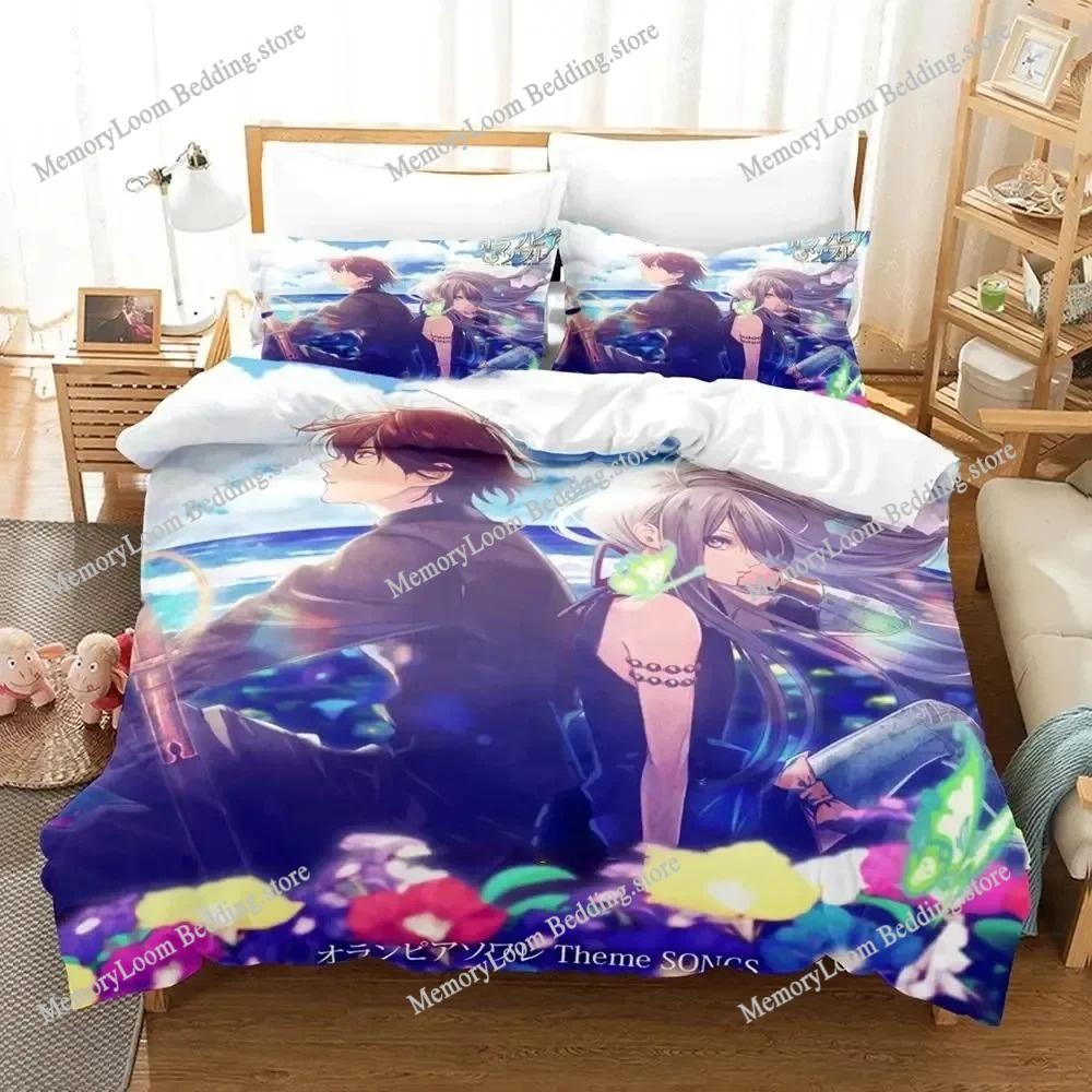 New Olympia Soire Bedding Set Single Twin Full Queen King Size Bed Set Adult Kid Bedroom Duvet cover Sets 3D Print Game Anime