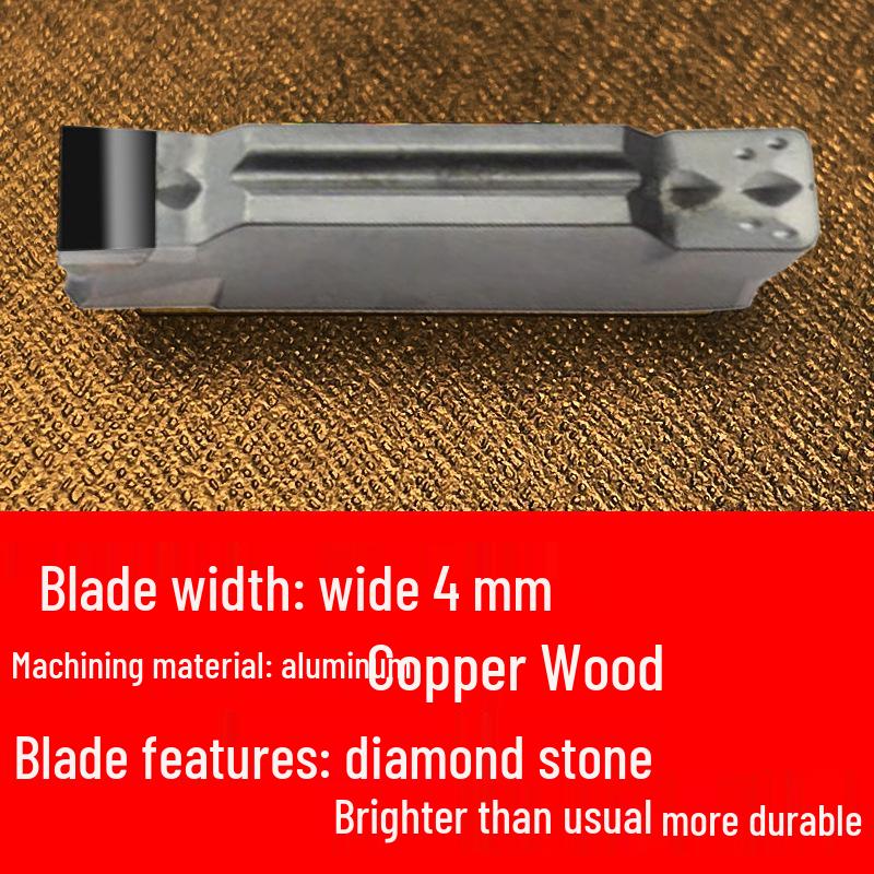 CNC Nut- und Abstechklingen: Edelstahl mggn/mgmn300/400 Einsätze