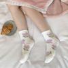 Thickened Floor Plush Socks Flower Strawberry Warm Socks Women Sweet Coral Fleece Socks  Autumn