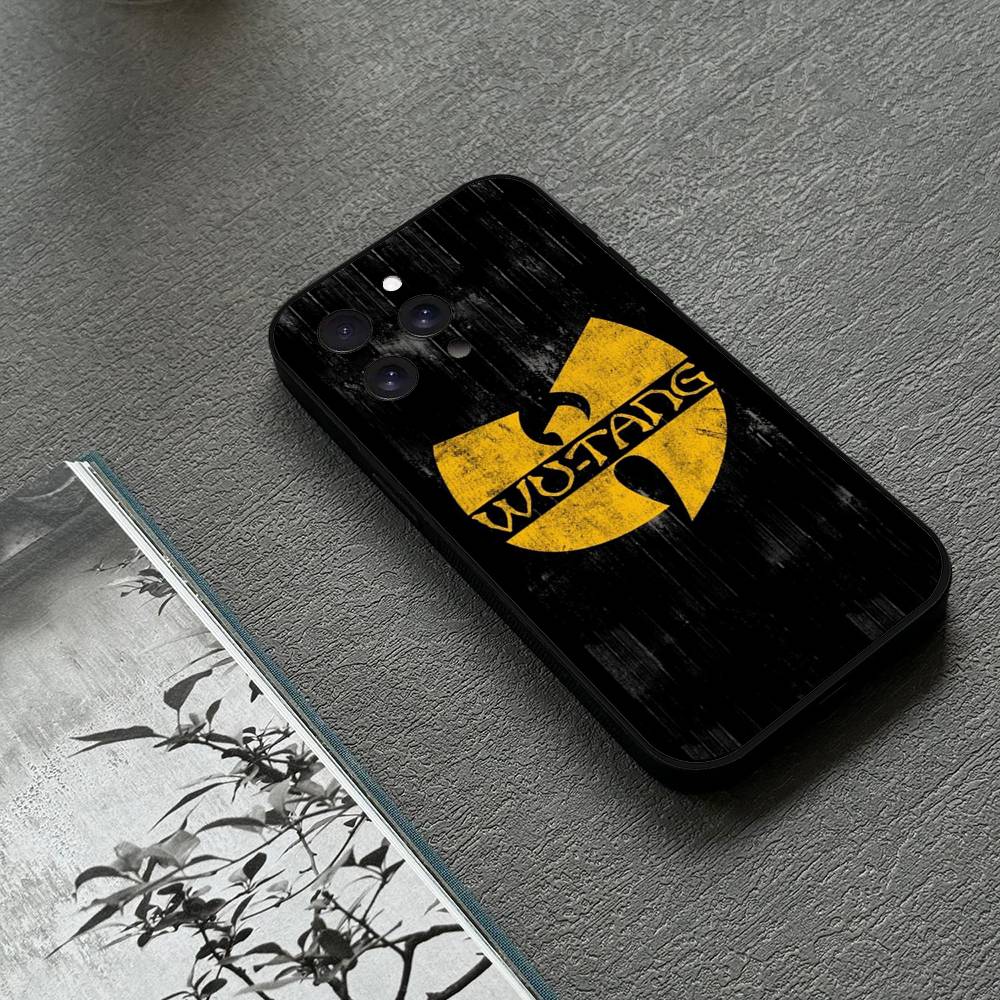 WU-T--TANG CLAN Handyhülle Für IPhone 1716 15 14 13 Pro Max 11 12 Mini X Xs XR Schwarze Silikonhülle