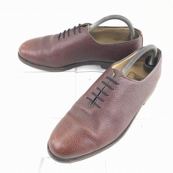 

Italy Made/MEDORI/Grain Leather Wholecut Shoes/43/27.0/Brown/Dress/Business(USED)