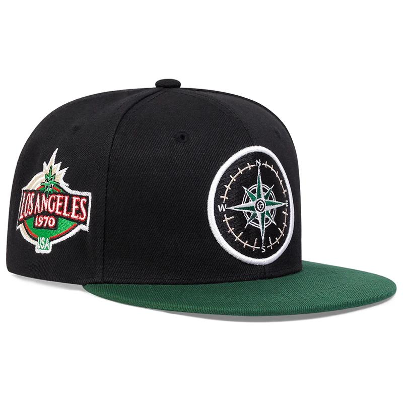 Unisex Los Angeles Embroidery Hip-hop Hats Spring Autumn Adjustable Casual Snapback Baseball Caps Outdoor Sunscreen Hat