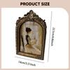 Antique Photo Decor Carved Resin European Tabletop and Wall Hanging Vintage Picture Frame for