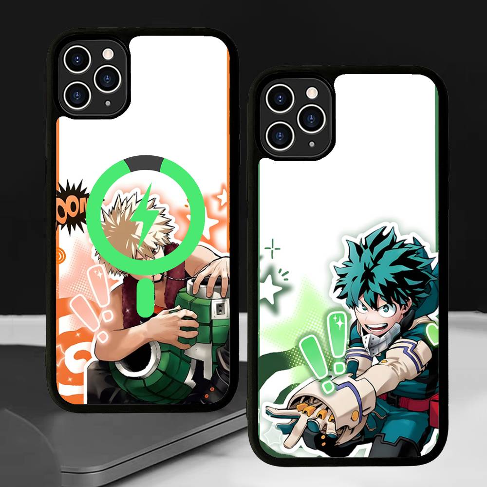 My Hero Academia Katsuki Bakugo My Hero Phone Case Magnetic For IPhone 17 16 15 14 13 12 11 Pro Max For Magsafe Magnetic