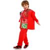 Christmas Gift Box Costume For Kids With Sponge Material For Holiday Stage Performances