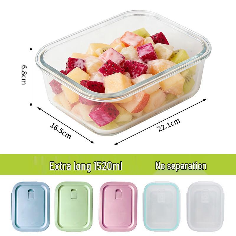 Gaiye Microwave-Safe Borosilicate Glass Food Containers