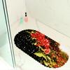 Beautiful Plant Map Balcony Bathroom Mat Hydrophobic Non-Slip Door Mat Swimming Pool Public Places Non-Slip Floor Mat